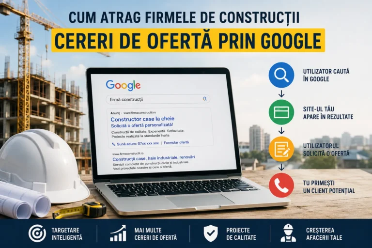Cum atrag firmele de construcții cereri de ofertă prin Google