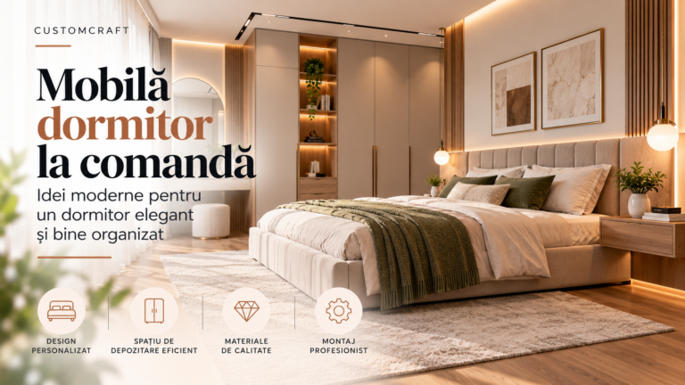 Mobilă dormitor la comandă: idei moderne pentru un dormitor elegant și bine organizat 4